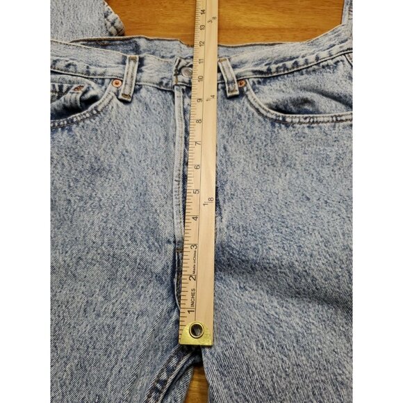 Vintage Levi's 501 Jeans Mens 30x29 (Tag 32x30) Acid Wash Denim Button Fly USA - Picture 12 of 13